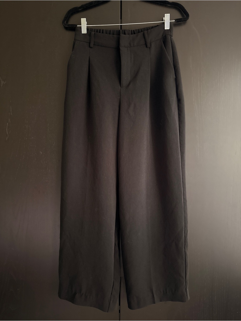 a new day Black Wide-Leg Women's Dress Pants